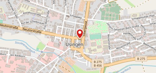 Die Weinbar Usingen на карте
