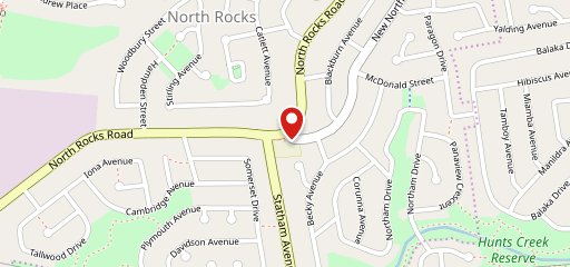 Wendy's North Rocks на карте