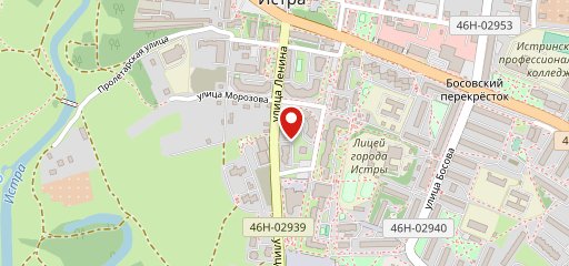 Белый лис на карте