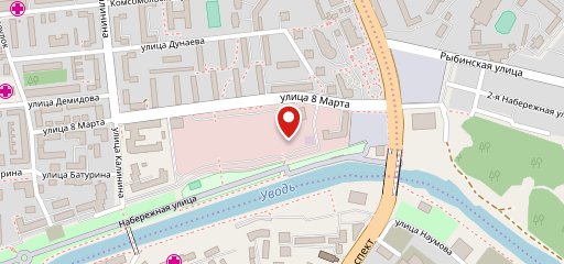 Белая Ива на карте