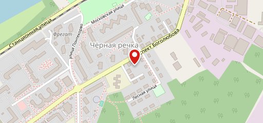 Енот на карте