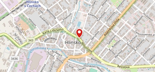 Restaurace Wilson на карте