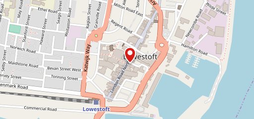 Wimpy Lowestoft на карте