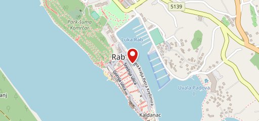 Wine bar G9 Rab на карте