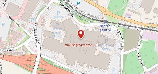 Wingstop Newcastle Metrocentre на карте