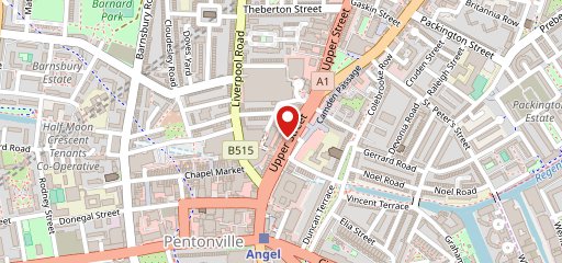 Wingstop Islington на карте
