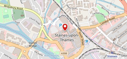 Wingstop Staines на карте