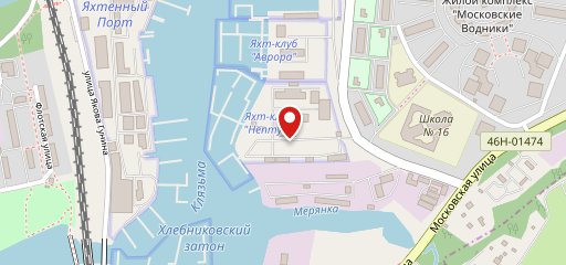 Зимняя панорама на карте
