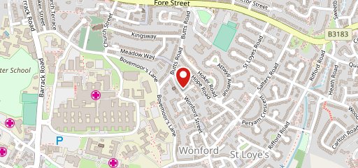 Wonford Inn на карте