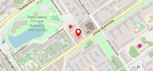 Мир пиццы на карте