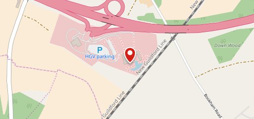Tapori Curry Bar - Cobham Extra Motorway на карте