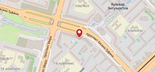 XL на карте