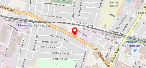 YA HOT Chinese Takeaway Swinton на карте