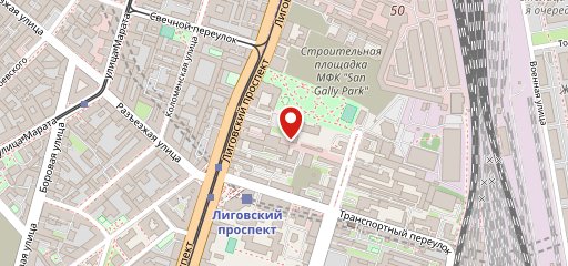 Люблю кофе на карте