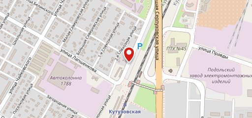 Я люблю суши на карте