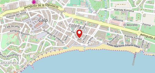Yake's Cafetería Restaurante на карте