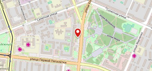 Суши-бар Якиру на карте