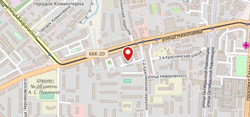 Якофе на карте