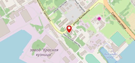 Якорь на карте