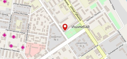 Якорь на карте