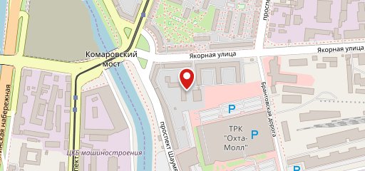 Якорь на карте