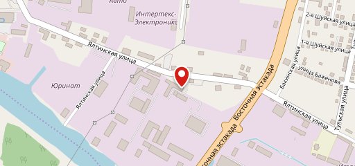 Ялта на карте