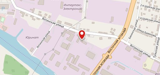Ялта на карте