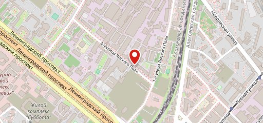 Ямская поляна на карте