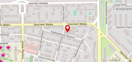 Ямской дворик на карте