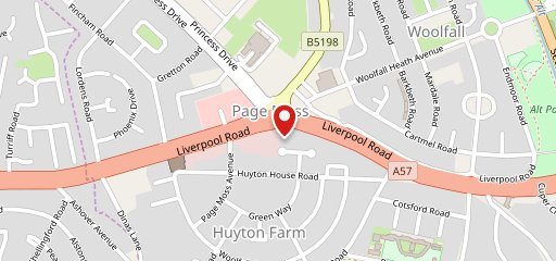GREAT WALL Chinses Takeaway (Huyton) на карте