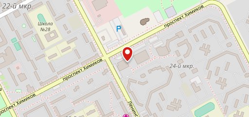 Янтарное на карте