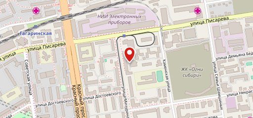 Япона мама, служба доставки на карте