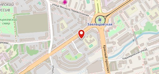 Японский домик на карте