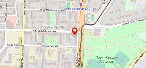 Японский домик на карте