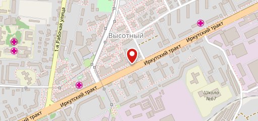 Японский домик на карте
