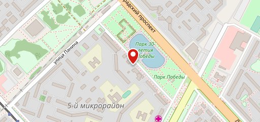 Яркий на карте