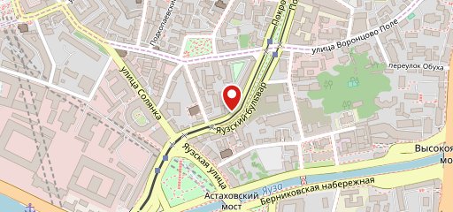 кафе Яузский дворик на карте