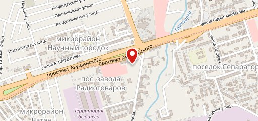 Язиля на карте