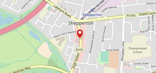 Yellow Stone (Shepperton) на карте