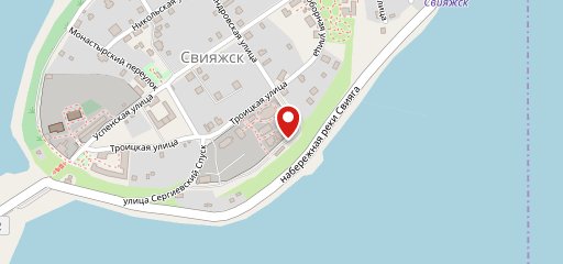 Трапезная на карте