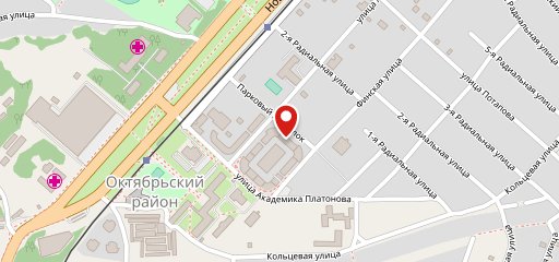 Енот на карте