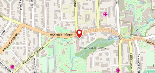 Есения, Кафе на карте