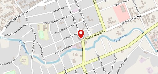 Есентуки на карте