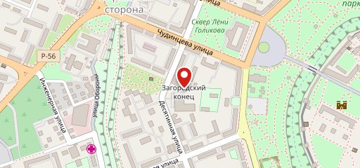 Естный, магазин-пекарня на карте