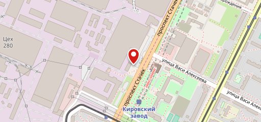 Естный на карте