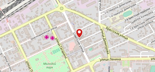 Ygli Lounge Bar г. Барановичи на карте