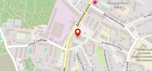 Столовая на карте