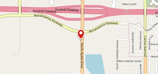 Yogurtland Rialto на карте