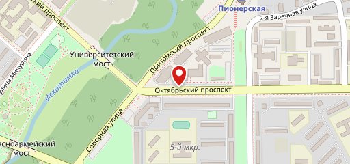 Ёрш на карте
