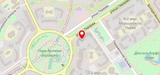 Ёрш на карте